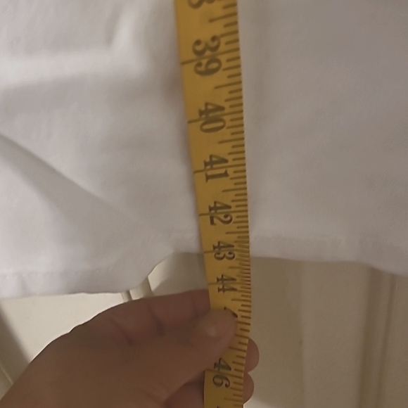 YMI High Rise Flare White Jeans - Picture 6 of 7